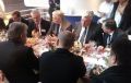 Réunion pêcheurs et Frédéric Cuvillier sur le stand de FFP au SIA