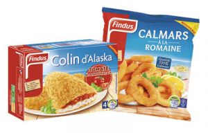 Findus lance une nouvelle gamme de plats cuisinés : calmar, colin