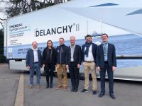 Delanchy et Chereau lors du salon de l'hydrogène HyVolution. (Photo : DR)