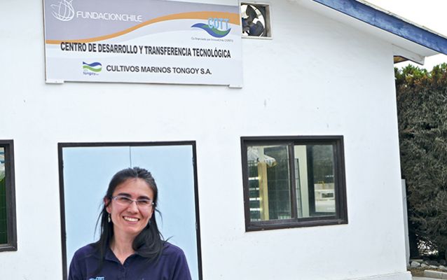 Marcela Ureta, directrice de projet aquacole au centre de transfert technologique de Fundacion Chile (CDTT) à Tongoy