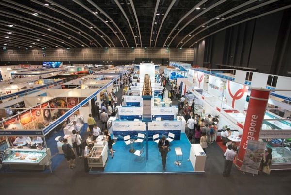 Le Seafood Expo Asia, ici à Hongkong, sera accueilli en novembre à Singapour. (DR)